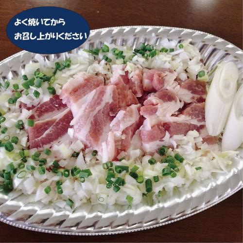 豚バラネギ塩1人前(約100g)